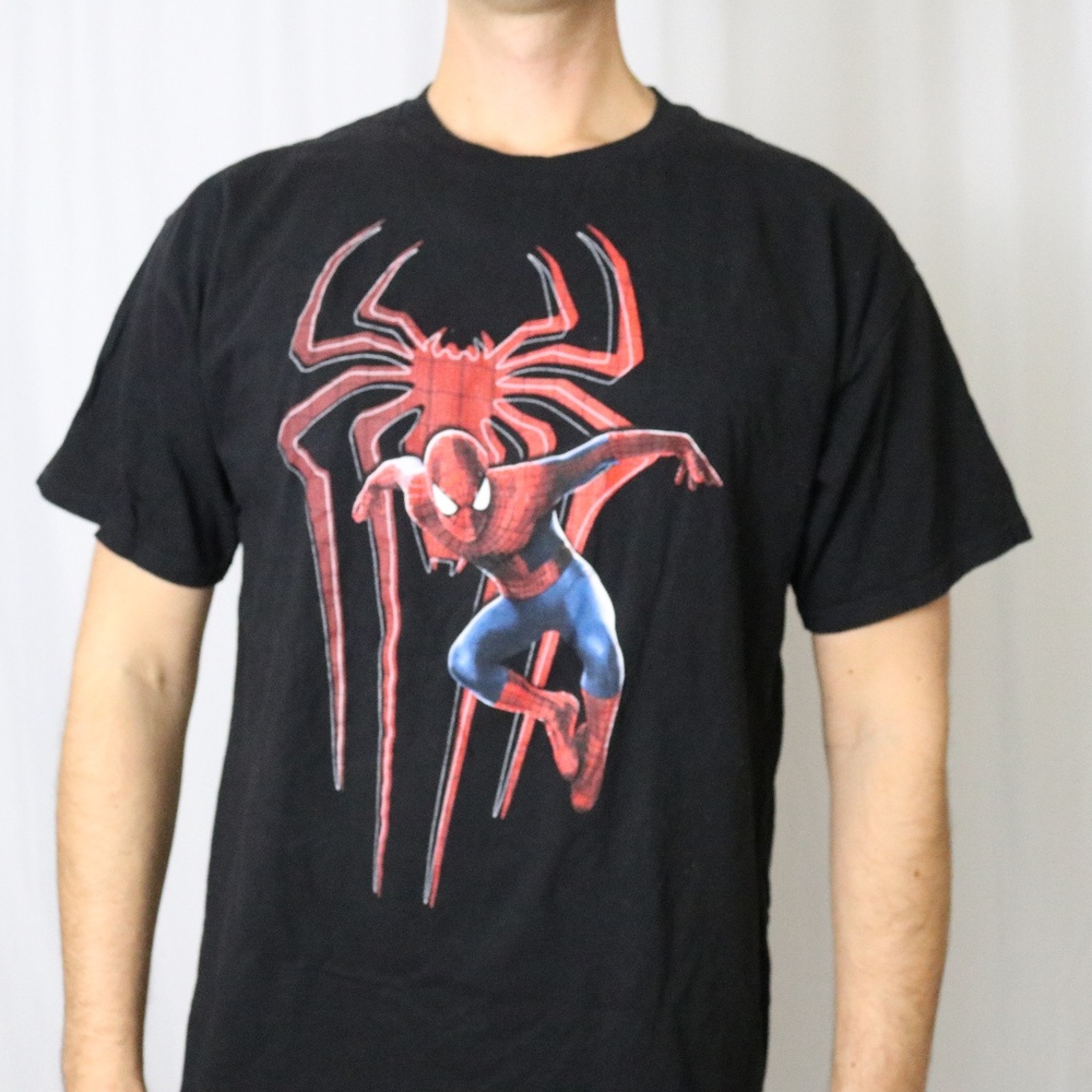 Spider man T-shirt mens XL - A0